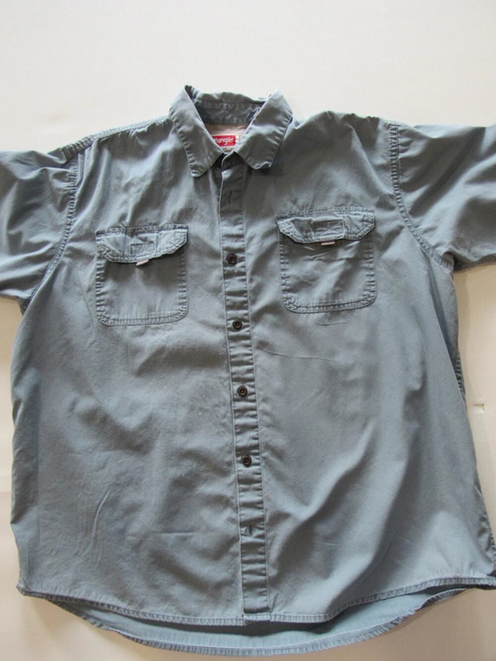 Wrangler Blue Button Down Shirt